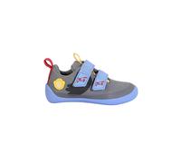 AFFENZAHN Sneaker da bambino a piedi nudi COTTON LUCKY Tucano grigio | 24