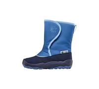 Affenzahn Stivale da Neve Vegano Freezy Impermeabile, Foderato in Tessuto Caldo, Slip-on, Taglia 21-32 Elefante - Blu