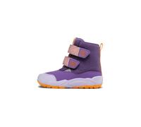 Affenzahn Stivale Invernale Vegano Blizzy per Bambini e Bambine, Caldi e Impermeabili, Barefoot con Chiusura a Strappo, Taglie 21-35 Farfalla - Lilla