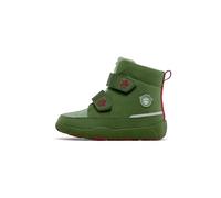 Affenzahn Stivale Invernale Vegano Comfy calda fodera, impermeabile vegana con chiusure in strappo Drago - Verde, 22