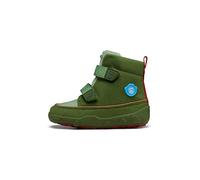 Affenzahn Stivale Invernale Vegano Comfy calda fodera, impermeabile vegana con chiusure in strappo Dragon AW22 - Verde, 27