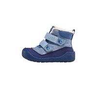 Affenzahn Stivale Primi Passi Invernale Vegano Snuggy Antiscivolo, con Chiusura a Strappo, Impermeabile, Foderato Caldo, Leggero, Taglie 19-25 Elefante - Blu