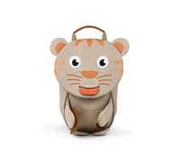 Affenzahn Amico Piccolo Zaino per l'asilo per bambini da 1 a 3 anni ergonomico riflettente linguetta con targhetta per il nome Tigre pura - Beige