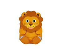 Affenzahn Zaino per asilo nido grande amico per bambini 3-5 anni in asilo e zaino per bambini per asilo nido, leone - giallo