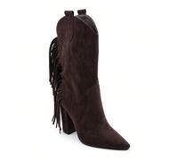 Afferma il tuo stile con bottes western à franges, au talon carré e au bout pointu, pour unlook moderne Cesare imbottigliamenti in stile western rivisitato in stile cowgirl con un tocco moderno ed ele