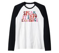 Affermalo e Realizzalo: Potere delle Parole Maglia con Maniche Raglan