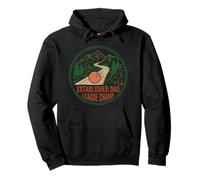 Affermato Dad League Champ Bowling Bowling Bowler Felpa con Cappuccio