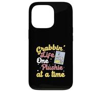 Afferrare la vita uno Plushie alla volta Cool Claw Machine Player Custodia per iPhone 13 Pro