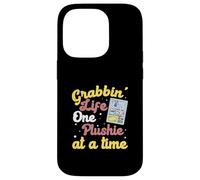 Afferrare la vita uno Plushie alla volta Cool Claw Machine Player Custodia per iPhone 14 Pro