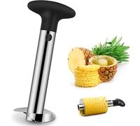 Affetta Ananas Taglia, Strumento per Sbucciare Ananas e per Rimuoverne Il Torsolo, in Acciaio Inox, Strumento per la Cucina Facile da Usare