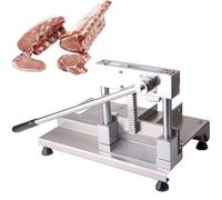 Affetta carne manuale, in acciaio inox, per affettare cibo domestico e commerciale di pesce, pollo, manzo e verdure