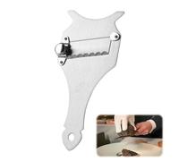 Affetta Tartufo Grattugia, Affetta Tartufi, Grattugia per Tartufo, Grattugia Taglia Tartufi, Grattugia Cioccolato Professionale in Acciaio Inossidabile, Strumento da Cucina Multifunzione (Argento)