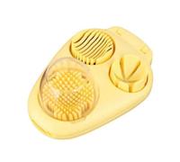 Affetta-uova creativo 3 in 1, affettatore per uova sode, affettatrice da cucina per alimenti, affettatrice manuale per frutta e verdura, accessori per la cucina domestica