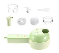 Affetta Verdure Elettrico Professionale - Affetta Verdure Elettrico Picolo | Tritatutto Da Cucina Elettric0 Potente | Robot Da Cucina 4 In 1 Tritacarne Per Aglio, Tritacarne Per Cipolle