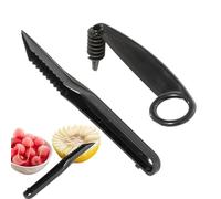 Affettafrutta | Utensile da Cucina Portatile in Metallo per Tagliare Frutta,Affettatrice per Cucina per Appartamento Ristorante Campeggio - Taglia Anguria