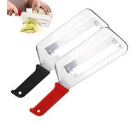 Affettapatate - Tritaverdure A Doppio Strato - Tagliaverdure Manuale in Acciaio Inossidabile a Doppio Strato per Casa Cucina Professionale Campeggio Preparazione Insalate Cavolo Pasti Chef