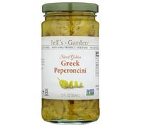 Affettato Dorato Greco Peperoncini 355ml (Contenitore Da 6) Jeff's GardenPatak