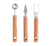 Affettatore Tagliatore Per Anguria | Set Utensili Da Frutta In Acciaio Inossidabile 3 Pezzi,Accessorio Multiuso Resistente Alla Ruggine Per Cucina Familiare