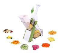 Affettatrice 30 Tagli, multiuso, vari accessori disponibili in confezione,portatile, facile da usare,accessorio da cucina multiuso