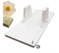 Affettatrice a filo singolo regolabile di precisione, versatile per sapone fai da te, candele, formaggio, argilla e cibo, con scala di misurazione per tagli puliti senza sforzo