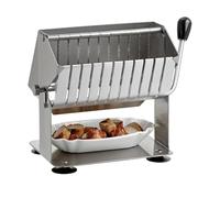 Affettatrice a ghigliottina per salsiccia e salame, strumento da cucina per affettare formaggio, ideale per ristoranti e supermercati