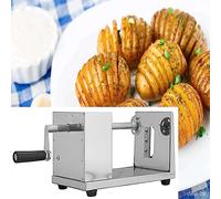 Affettatrice a spirale in acciaio inox per patate e patate