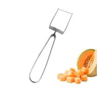 Affettatrice anguria 19 cm - taglio frutta cubi ergonomico in acciaio inossidabile | utensile da cucina mango papaya pitaya | utensile da taglio frutta festa picnic ristorante casa