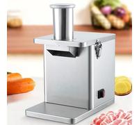 Affettatrice automatica commerciale, robot da cucina multiuso in acciaio inossidabile per la fabbrica, il mulino e le operazioni lattiero-caseari dello spuntino