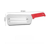Affettatrice Cavoli Tritatutto per Casa Cucina Acciaio PP Lunghezza 29,5 cm