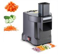 Affettatrice/cubettiera Elettrica for Verdure, Robot da Cucina Multifunzione, Robot da Cucina Automatico for Tagliare la Frutta, Adatto for Tagliare Cipolle, Patate, Carote e Cetrioli