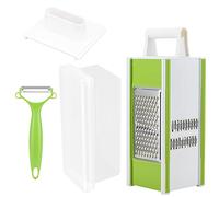 Affettatrice da 5 in 1, pelapatate multifunzione da affettaverdure multiuso con contenitore per cetrioli, patate, carote, formaggio
