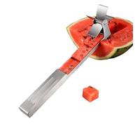 Affettatrice di Anguria - Strumento da Cucina per il Taglio 'Anguria,Attrezzo Multifunzione In Acciaio Per Frutta Verdura Cucina Casa Cottura E Occasioni All'Aperto