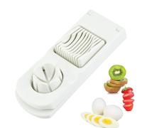 Affettatrice Di Uova - Tagliauova 2 in 1 per Fragole e Uva - Taglierina Divisorio Utensili per Ciliegini Pomodorini Colazione Picnic Ristoranti
