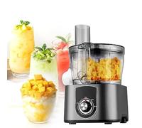 Affettatrice e tritatutto elettrico, design 2 in 1 con coltello da 8 mm per una lavorazione efficiente di frutta e verdura