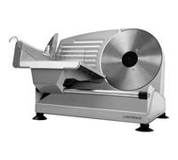 Affettatrice elettrica 200w affetta taglia salumi pane formaggio lama cm 19 per casa comoda per tutti gli usi in acciaio dictrolux