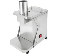 Affettatrice elettrica commerciale per alimenti, tritatutto automatico con lame multiple per un efficiente taglio di frutta e verdura in cucine commerciali e domestiche
