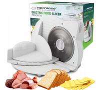 Affettatrice elettrica compatta 3 velocità 150W Lama 17cm taglio fino a 15mm