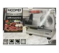 AFFETTATRICE ELETTRICA Doppia Velocità Hoomei Hm-5135 Professionale 190 mm