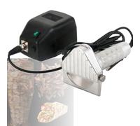 Affettatrice elettrica per kebab e shawarma, profondità di taglio regolabile 1-8 mm, taglierina commerciale portatile per ristoranti e asporto