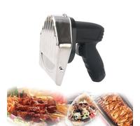Affettatrice elettrica per kebab, portatile, alimentata a batteria, a basso rumore, facile da smontare, spessore di taglio regolabile da 0 a 8 mm, per uso domestico e ristorante