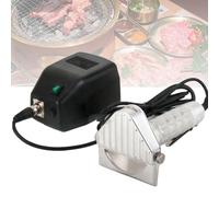 Affettatrice elettrica per kebab, portatile, con spessore regolabile da 0 a 8 mm, ideale per arrosti di carne e ristoranti, tipi di carne