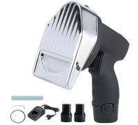 Affettatrice elettrica per kebab, senza fili, portatile, con spessore regolabile da 1 a 8 mm, ideale per uso commerciale e domestico, perfetta per giroscopi e arrosti