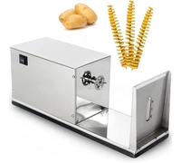 Affettatrice elettrica per patatine fritte fatte in casa e patate a spirale, macchina automatica tornado twister ideale per uso domestico e commerciale