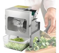 Affettatrice elettrica per verdure,affettatrice professionale per verdure,macchina per affettare verdure da 200 kg/h per fagioli e peperoncino, Spessore e lunghezza regolabili da 1,3 a 35 mm