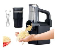 Affettatrice elettrica per verdure | Grattugia per formaggio automatica ricaricabile - Affetta alimenti multifunzione per verdure, per cetrioli, , aglio e insalata in cucina domestica