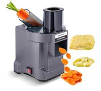 Affettatrice elettrica per verdure, multifunzione, con 3 modalità di taglio per affettare e sminuzzare frutta e verdura