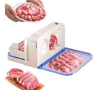 Affettatrice Elettrica Pieghevole Per Casa, Affettatrice Per Pane Da 150 W Con Spessore Regolabile Da 1 A 15 Mm, Lama In Acciaio Inossidabile Da 16,5 Cm, Facile Da Pulire, Per Formaggio, Verdure