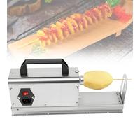 Affettatrice elettrica professionale a spirale per patate, affettatrice a spirale per patate 3 in 1 da 40 W - Tornado Twister elettrico 200 giri/min,per patatine fritte arricciate e intrecciate