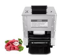 Affettatrice elettrica professionale per carne e carne, per uso domestico e cucina, design facile da pulire, per affettare maiale, manzo, salumi e formaggi, perfetta per la preparazione di pasti e