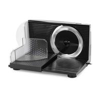 EMERIO Taglierina tutto ''Made in EU'', in acciaio inox prodotto in Germania, regolabile 0-17 mm, senza BPA, pieghevole, con interruttore di sicurezza, Eco 100 Watt, MS-125000.1, nero